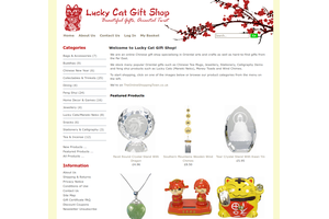 Lucky Cat Gift Shop - Beautiful Gifts, Oriental Twist